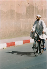 Byciclist, Marrakesch 2006
