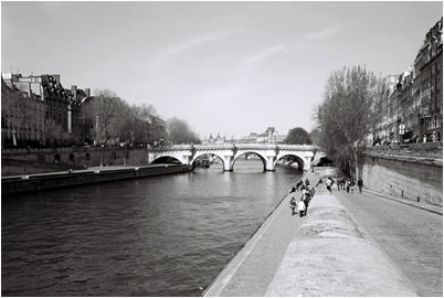 Sunday Morning at the Seine, Paris, 2012