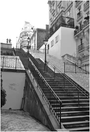 Stairs Montmartre, 2012 (1584)
