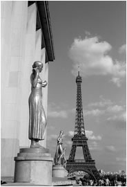 Tour Eiffel from Trocadéro, Paris, 2011