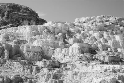 Mammoth Hot Springs Terraces, Yellowstone NP, USA, 2013
