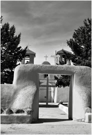 Gate, St. Francis, Ranchos de Taos, New Mexico, 2010