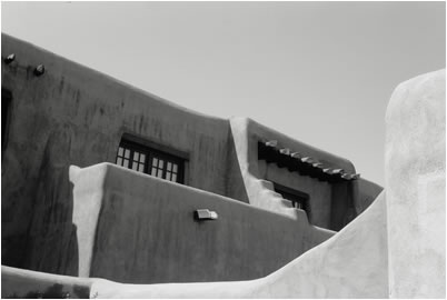 Adobe Building, Santa Fe, New Mexico